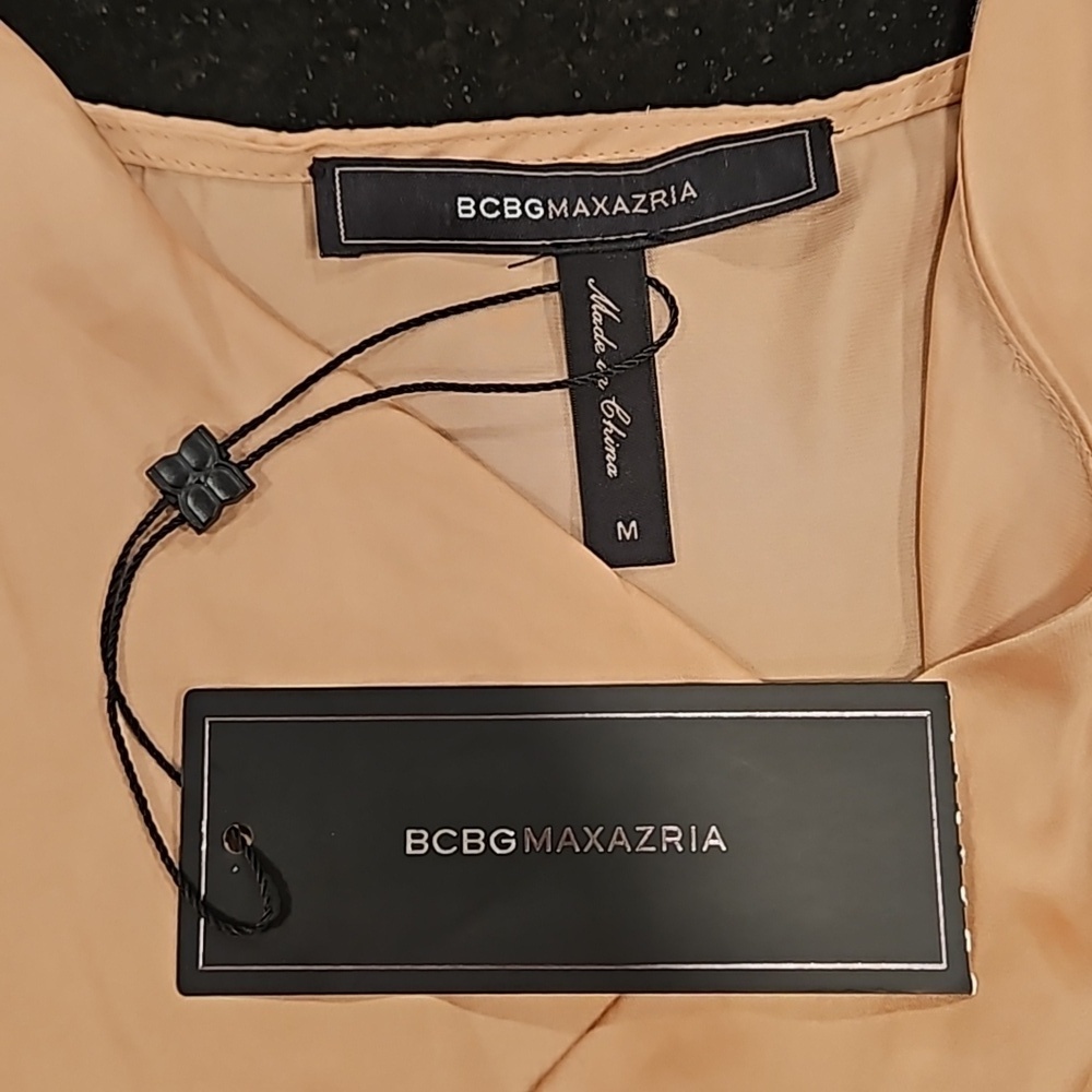 💕BCBGMAXAZRIA💕 Kayley Tank Top ~ Antique Rose Medium M NWT - Picture 8 of 12